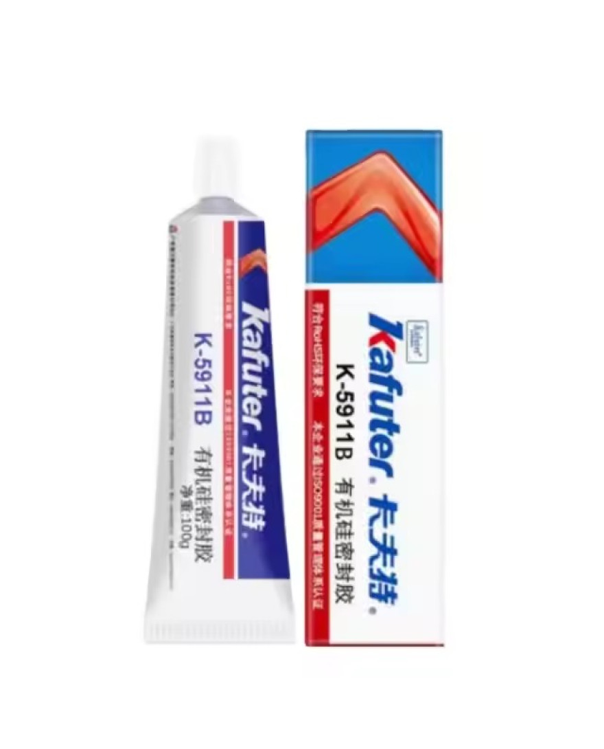 CS 63 | SILICONE TUBE KAFUTER K-5911B Industrial 45G RTV Silica Gel Sealing Adhesive Waterproof Metal Plastic Glass Ceramic Binding
